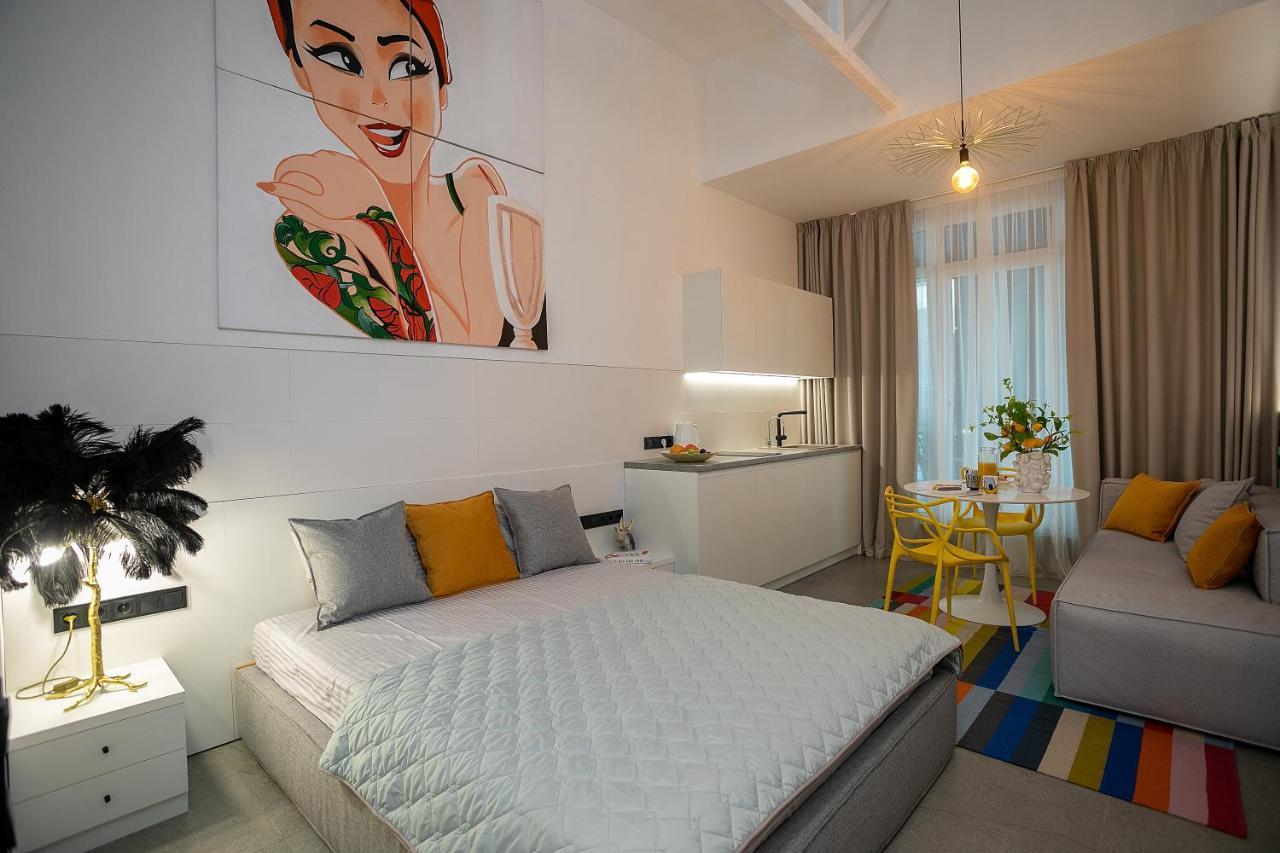 High Five Apartments, Most City Area Dnipro Luaran gambar